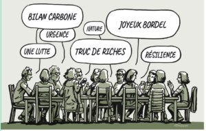 Réunion de rédacteurs