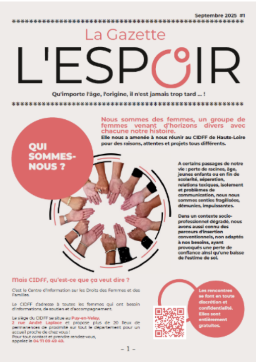 la gazette de l'espoir