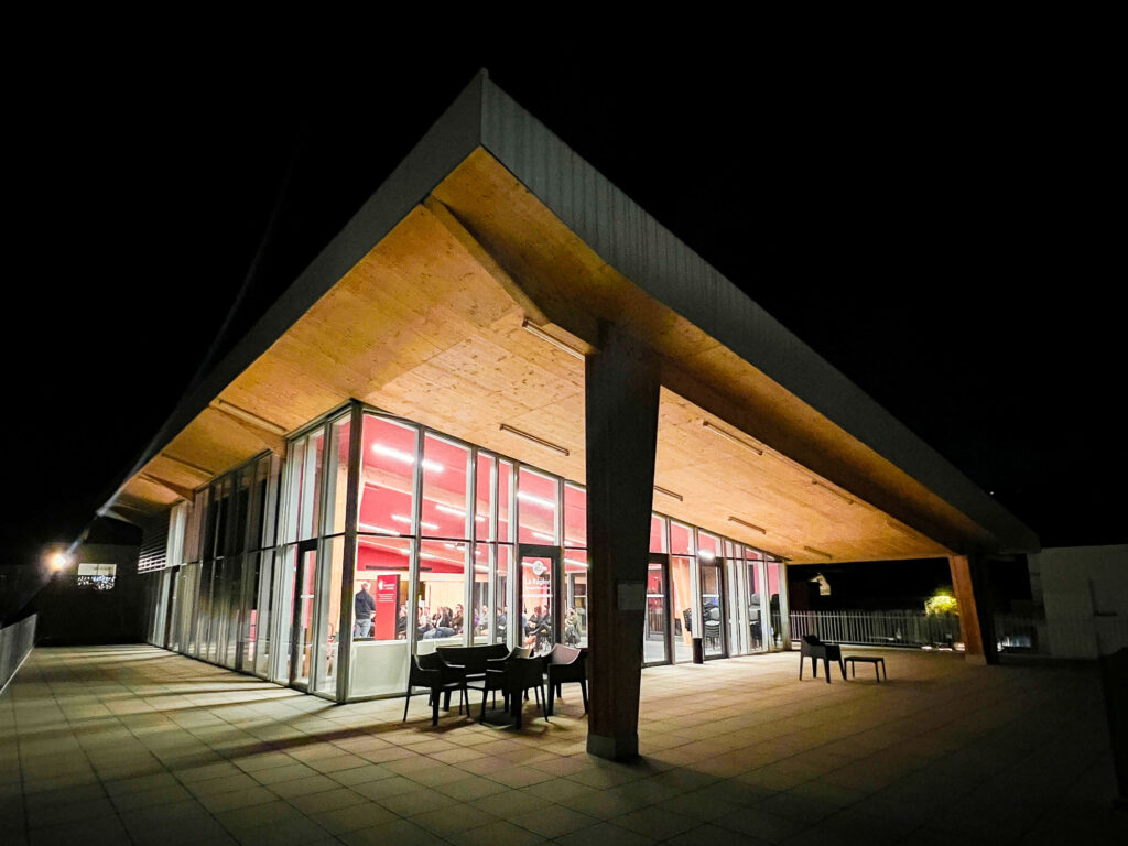 extérieur de la brasserie du digital