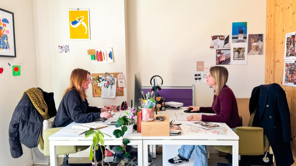 bureaux ouverts à la brasserie du digital